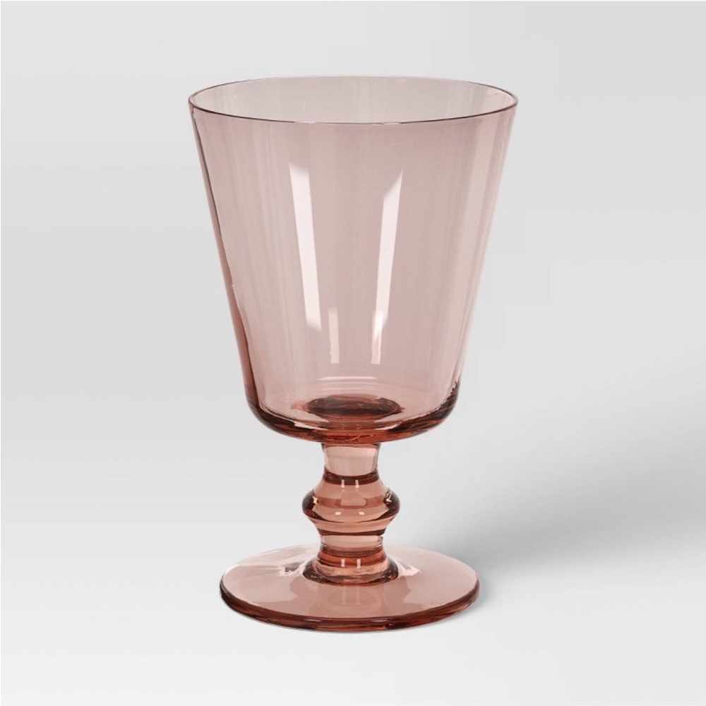 4!!!! THRESHOLD NWT 10.14oz Vintage Goblet Rustic Barn